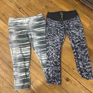 Patterned Leggings Set Nike running tights